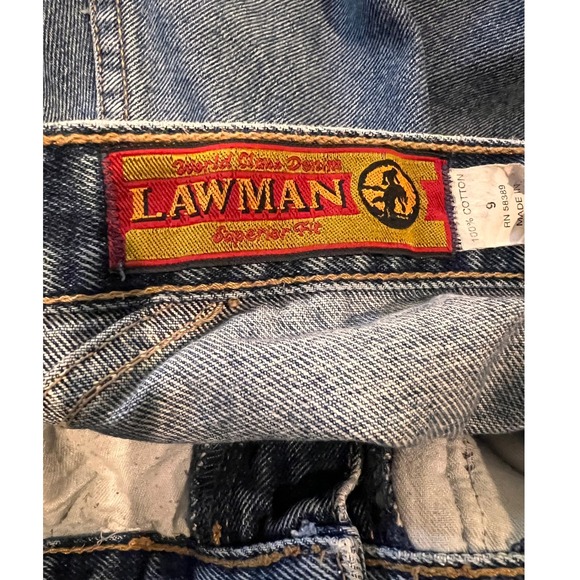 Lawman Jeans World Class Western Denim Womenswear Button Accent Sz - Picture 14 of 16